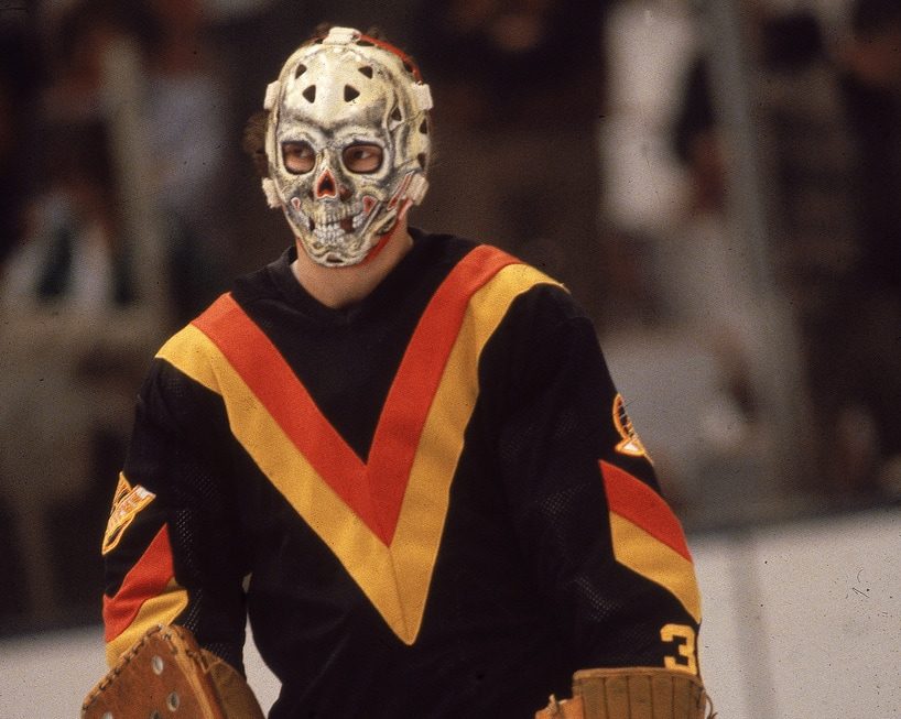A look at some of the funkiest, grooviest hockey uniforms and goalie masks from the 1970s.